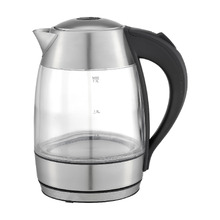 Ruben 1.7L Stainless Steel & Glass Electric Kettle